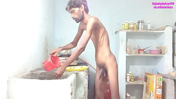 Preview 4 of Train Fuck - Rajeshplayboy993 cooking aalu curry,  fingering in the ass hole,  spanking,  moaning and cumming