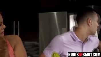 Preview 2 of Mehwish Xxx Videos - Latina step mom teaching step son how to eat pussy - Juliet Russo