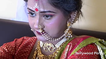 Preview 1 of Mom Afraid - Newly Married Indian Girl Sudipa Hardcore Honeymoon First night sex and creampie - Hindi Audio