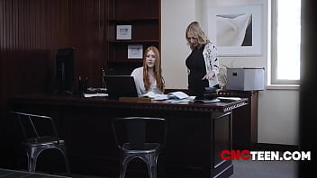 Preview 1 of Racquel And Christy - New Employees Acclimated To Work Culture - CNCTeen