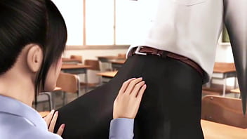 Preview 1 of Bf Pakistan Xxx - Beauty student and her classmate  - Hentai 3d 57