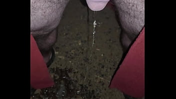 Preview 4 of Feeding Milk Mms Scandal - Pissing outside on the mountain