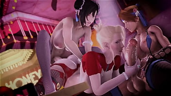 Preview 3 of Aunties Fuck Indian - 2 futa and 1 slut