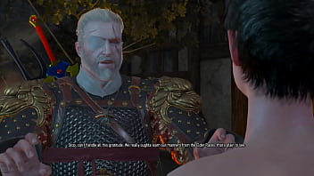 Preview 1 of Chubby Rodney Moore - The Witcher 3 - 43 The Witcher Into the Water English Subtitle Movie Version