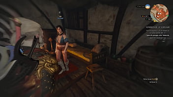 Preview 4 of Chubby Rodney Moore - The Witcher 3 - 43 The Witcher Into the Water English Subtitle Movie Version