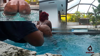 Preview 3 of Brezze Porn - Juicy Booty THESweetThroat Twerking FireHouseXXX BTS