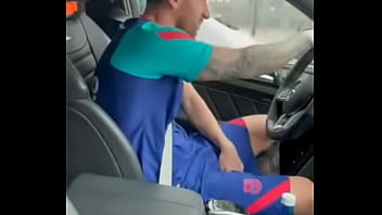 Preview 3 of Sunny Leone Hd New Sex Videod - Leo Messi rascandose los guebos en el auto