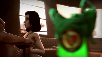 Preview 1 of Fake In Cr - Bioshock Elizabeth Titfuck
