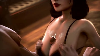 Preview 4 of Fake In Cr - Bioshock Elizabeth Titfuck