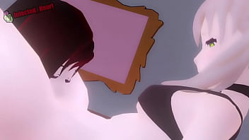 Preview 3 of Wicked Live Show Pornstar - Ruby and Maka Have a Lesbian Experience (Looped) (Sound)