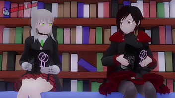 Preview 1 of Wicked Live Show Pornstar - Ruby and Maka Have a Lesbian Experience (Looped) (Sound)
