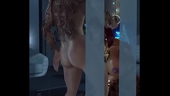 Preview 4 of Horny Art Sex In Her Wow Anal - Big booty ebony loves this dick imvu