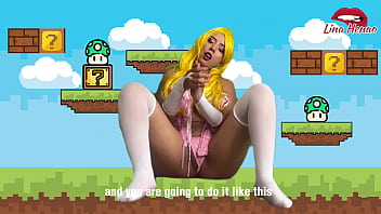 Preview 3 of Rina Mukai - Chapter 2 - Follow Princess Peach&#039_s instructions to jerk off - Joi