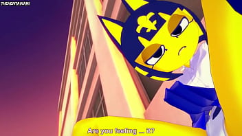 Preview 4 of Nel Xxx - Hentai POV Feet Animal Crossing Ankha footjob
