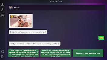 Preview 3 of 8yaer Girls Xxx Moes - Let&#039_s Play: Dirty Texts - Melissa | Ending 4:
