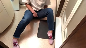 Preview 1 of Husband Forced Swinger - おか◯さんにバレないようにこそこそディルド使ってオナニーする変態女子◯生。