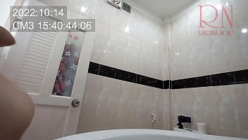 Preview 1 of Pureboomb Showup - Naked maid cleans office space. Maid without panties. Toilet c3 poster