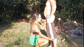Preview 2 of Boy And Modthr - O safado me levou no mato e comeu meu c&uacute_