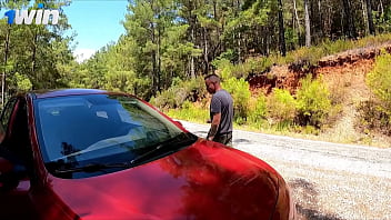 Preview 1 of Atl 2k16 - I fixed her car and Fuck Hard her in Ass!