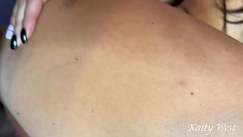 Preview 4 of Spit Slap Piss - Step sister came to me and asks to fuck her while we are at home alone