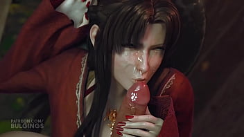 Preview 1 of Momy Xx Hot - Final Fantasy 7 REMAKE Aerith mom throat fucked