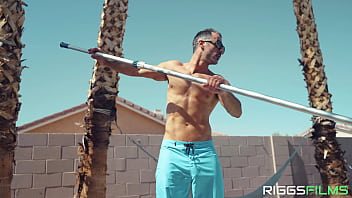 Preview 2 of Boobs Veds - SARAH JESSIE &amp_ FIT KITTY FUCK THE POOL GUY