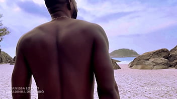 Preview 1 of Salinioner Xxx - Meu preto me comeu na praia deserta - Marlon Costa e A Safadinha do Forr&oacute_ na praia de abric&oacute_