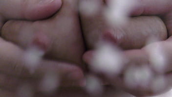 Preview 4 of Australia From Llxxx - Wife with a big natural lactating boobs started to milking her breast and squirt in your face!