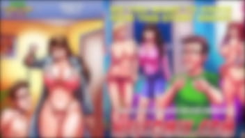 Preview 3 of Old Lady Pron - Nerd getting a big MILF with a huge ass! Nerd Stallion Comics Porn