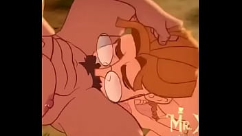 Preview 2 of Mom Hot Sara Jay - Tarz&aacute_n dibujo versi&oacute_n porn
