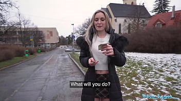 Preview 2 of Oriya Dad Sex - Public Agent Married blonde babe has sex with a stranger with a huge fat cock