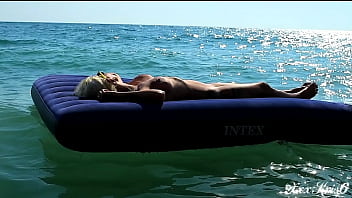 Preview 1 of Joung Teen Sex - Beautiful girl,  big boobs,  nude beach,  nude in public,  nudist,  outdoor,  blonde,  hot bitch,  naked girl,  naked in public,  slow motion,  big tits