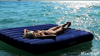 Preview 4 of Joung Teen Sex - Beautiful girl,  big boobs,  nude beach,  nude in public,  nudist,  outdoor,  blonde,  hot bitch,  naked girl,  naked in public,  slow motion,  big tits
