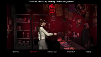 Preview 2 of Mom Teen Scissioring - Let&#039_s Play: Sarah | Office colleague ending
