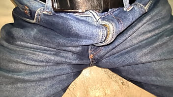 Preview 4 of Hegreart Creampie - Peeing in my pants