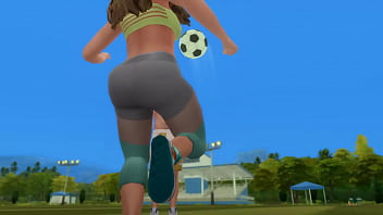 Preview 1 of Nepali Xxx Girl Aiya Vayo Dhukyo - I Teach Soccer Whore Football She Teaches Flexibility