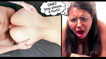 Preview 4 of Tambah Porn - first time anal very painful anal surprise with a sexy 18 year old latina college student