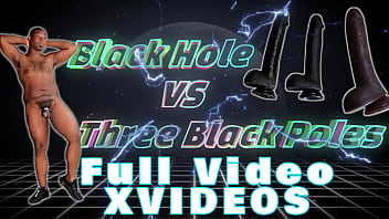 Preview 1 of Not Rani Tube - Preview: Black Hole VS. Three Black Poles (Anal Training)