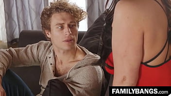 Preview 1 of Seksi Boy Kissing Girl Gudha - FamilyBangs.com ⭐ Dared Mom in Law Haunts her Preffered Boy,  Angela White,  Michael Vegas