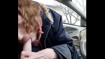 Preview 2 of Amateur Doggy Amateur - buddy sucked in car lets out a moan