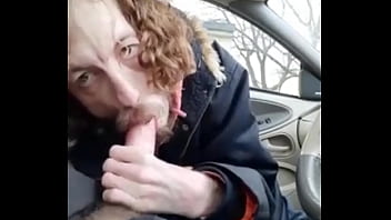 Preview 4 of Amateur Doggy Amateur - buddy sucked in car lets out a moan
