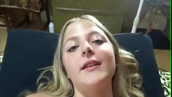 Preview 1 of Sunny Lione Xnxx Fucks - 18YO FIRST TIMER BLONDE BLUE EYES DOLL FACE DOES HARDCORE XXX PORN