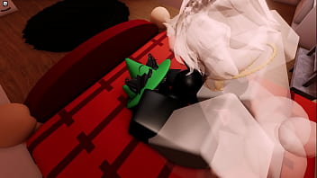 Preview 3 of Nude Yoga Teacher - Ralsei x Asriel :3 (RBLX)