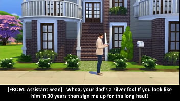 Preview 1 of Sex Mom And Son At Home - The Girl Next Door - Chapter 15: Cum in the Hot Tub With Me (Sims 4)