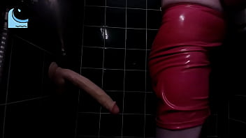 Preview 1 of Korean Beauty Girl Sex - Kinky Shower - Dildo Fun with Donkeyboy