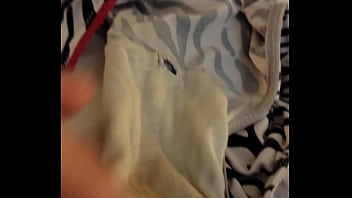 Preview 2 of America Mastubersi - Tasting her nasty smelly ovulation thong