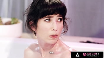 Preview 2 of Zim Xnxx - ALL GIRL MASSAGE - Two Hot Stepsisters Remember A Steamy Sex Moment Together