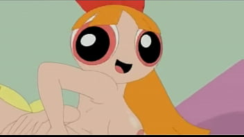 Preview 2 of New Hot Xxx Vidho - Powerpuff Girls Blossom and Bubbles Threesome with Professor!!!