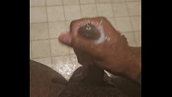 Preview 1 of Brazilian Zoofilia - Washing my dick and cum by accident