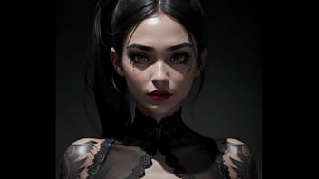 Preview 1 of Gmb Id Babe Hd Porn - Goth Girls Like to Show Boobs Sex Compilation - AI Porn Arts #6